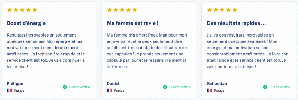 Peak Man Avis